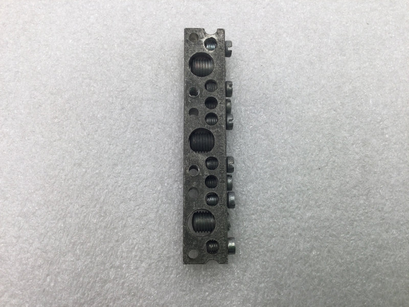 Ilsco 11 Position 6-14 AWG Grounding Bar 3 3/8" x 5/8"