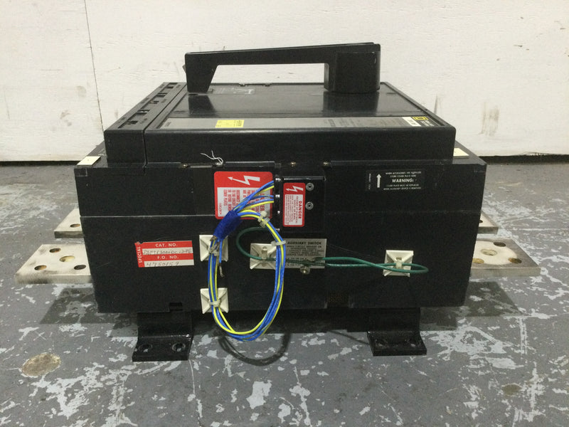 Square D PAF362000DC1286 2000A DC Circuit Breaker w/Aux PA11286 250Vac 11 Amp