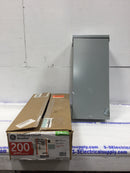 GE THQMV200NREP 200 Amp 4 Space 120/240V Surface Mount Enclosure w/Breakers
