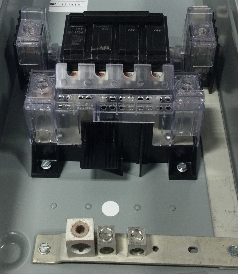 ABB THQMV150NRE 150 Amp 1PH 3W 240V Enclosed Circuit Breaker Disconnect