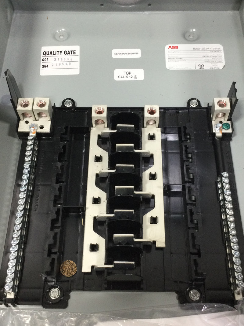ABB TLMQ1412RCU 125A 24 Circuit 1PH 3W Surface Mount Main Lug Load Center