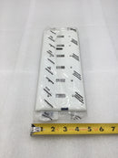 Pass & Seymour/Legrand TP6-W 6 Gang Toggle Switch Wall Plate in White