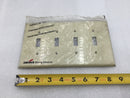 Cooper Wiring PJ4V 4 Gang Unbreakable Toggle Switch Plate in Ivory