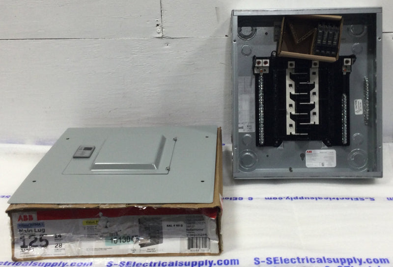 ABB TLMQ1212PAG 125 Amp 28 Space 1PH 120/240V Main Lug Load Center