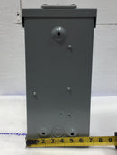 Midwest U041C010P 70A 120/240V 1Ph 3W Model 2 Nema 3R Enclosure 14 1/8" x 6 5/8"