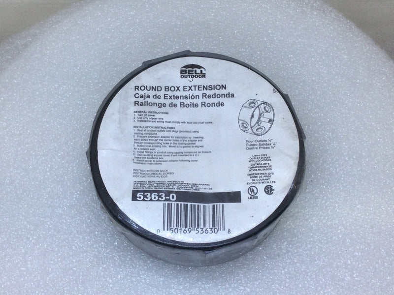 Bell Outdoor 5363-0 Round Box Extension