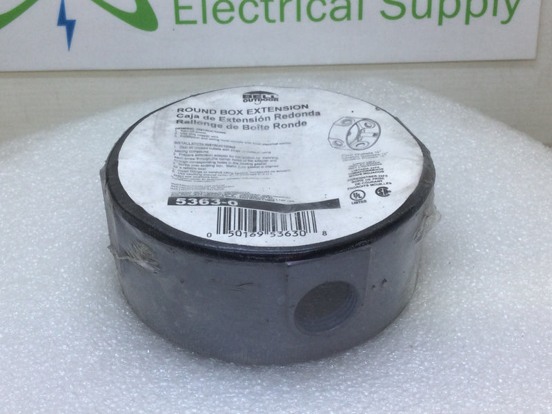 Bell Outdoor 5363-0 Round Box Extension