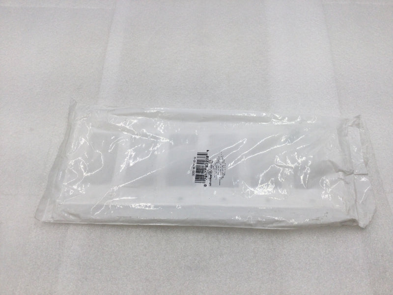 Leviton 005-80436-W 6 Gang Decora Wall Device Plate in White