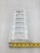 Leviton 005-80436-W 6 Gang Decora Wall Device Plate in White
