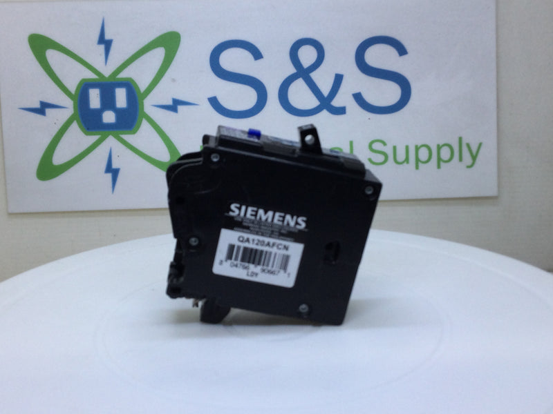 Siemens QA120AFCN 20 Amp 1 Pole 120V GFCI Type QAF2N Circuit Breaker