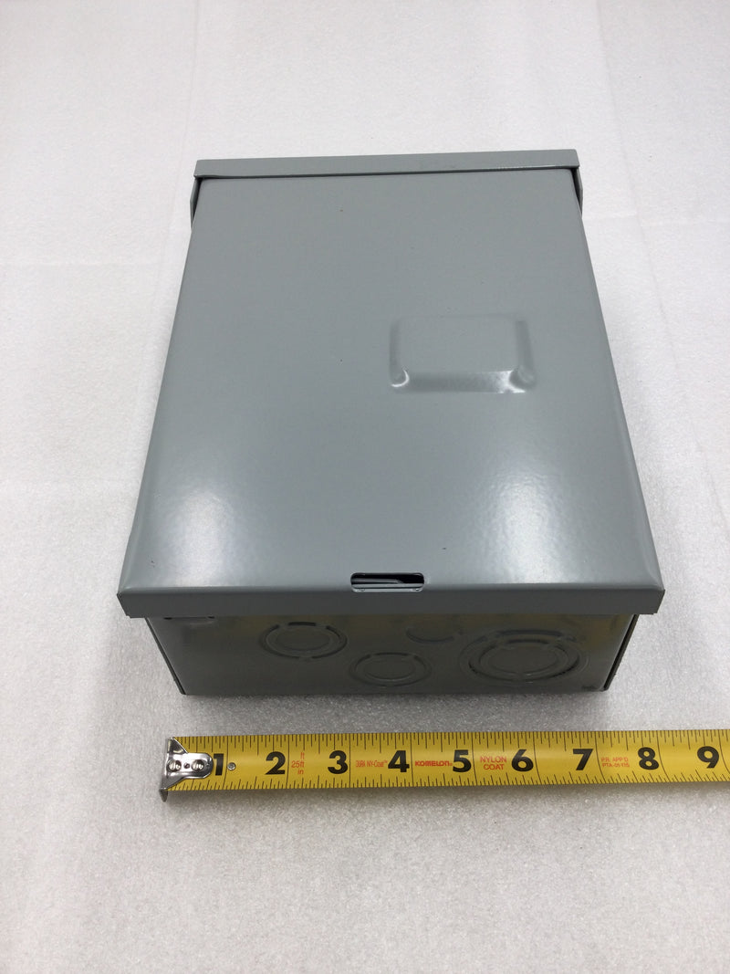 ABB TL270RCUA 70 Amp 2 Space 120/240 VAC Outdoor Load Center 7.5" X 10"