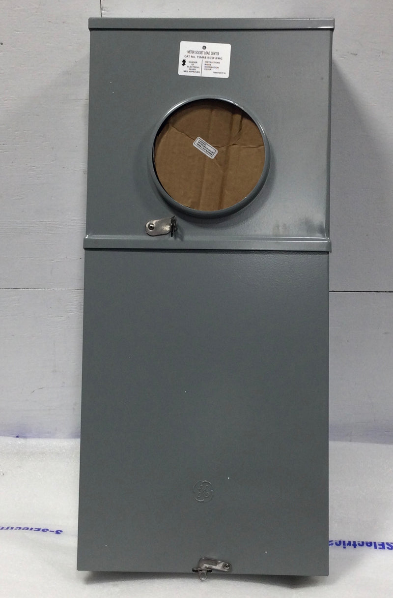 GE TSMR815CSFLFMG 150A 8 Space 1 PH 240V Ringless Main Meter Socket/Load Center