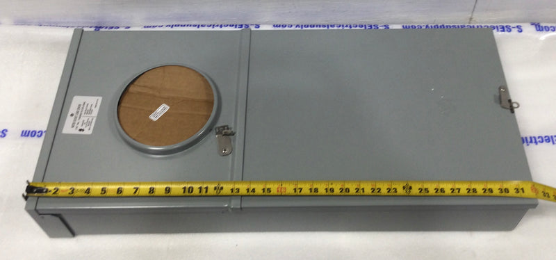 GE TSMR815CSFLFMG 150A 8 Space 1 PH 240V Ringless Main Meter Socket/Load Center