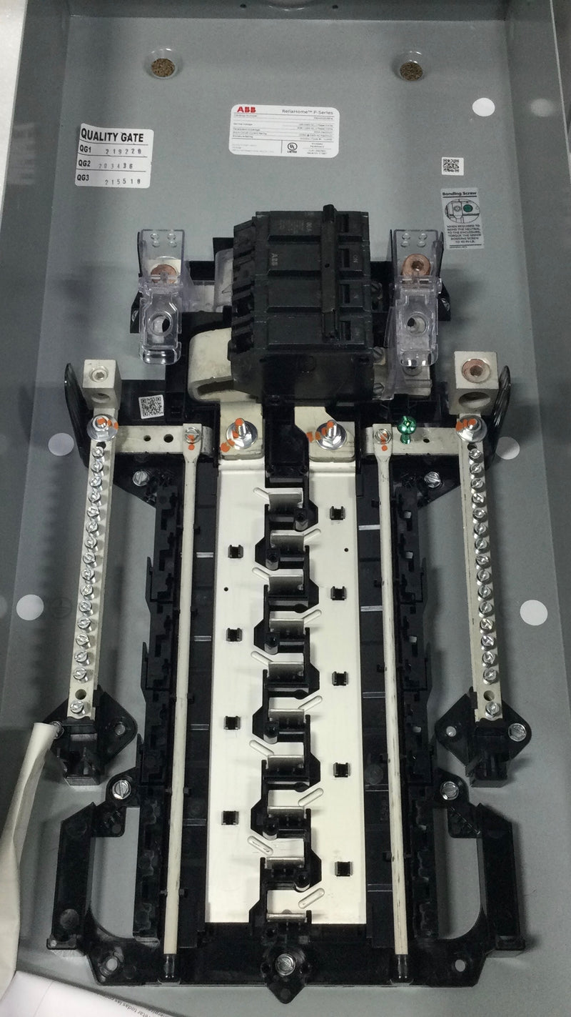 ABB PAM2020RPA 200 Amp 20 Space 1PH 3 Wire 120/240V Main Breaker Load Center