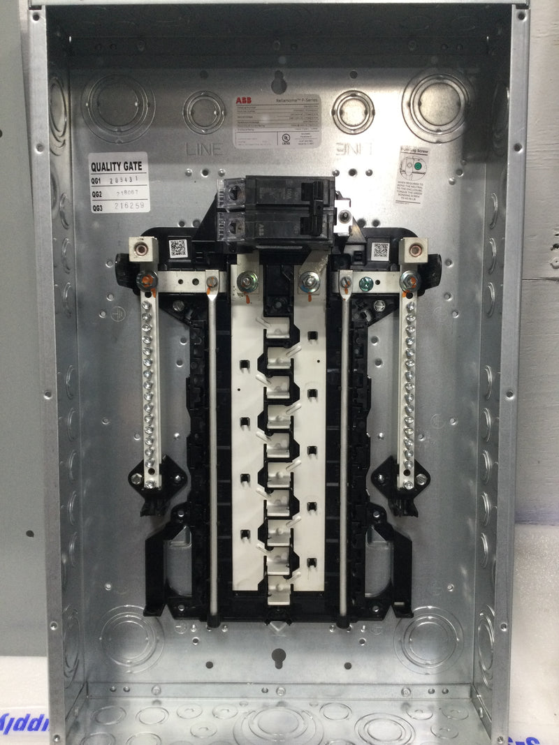 ABB PAM2010PA 100 Amp 20 Space 120/240V P-Series Main Breaker Load Center
