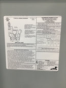 Midwest R011C010 100 Amp Single Phase 120/240V Load Center - Cosmetic Flaw