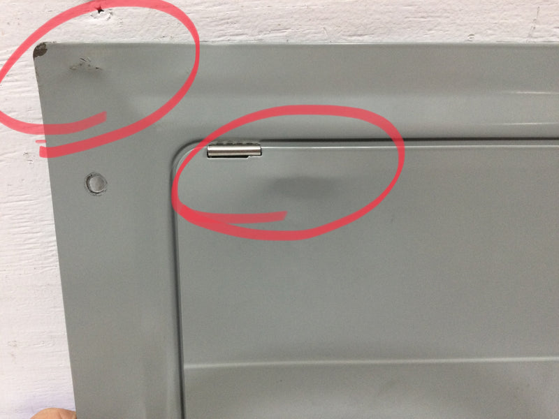 Eaton BR816L125FP 125A 120/240V 8 Space Flush Door 12 1/4" x 14 1/8" - Flaw