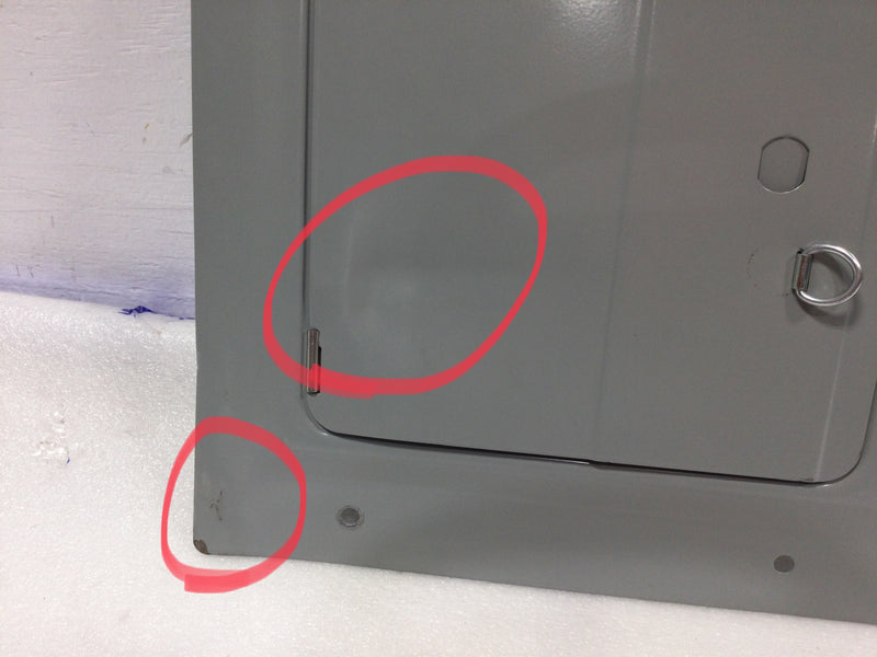 Eaton BR816L125FP 125A 120/240V 8 Space Flush Door 12 1/4" x 14 1/8" - Flaw