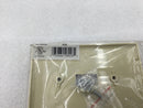 Cooper Wiring PJ3V 3 Gang Unbreakable Toggle Switch Plate in Ivory (Lot of 8)
