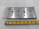 Pass & Seymour SS4 4 Gang Stainless Steel Toggle Switch Plate 8" X 4.5"