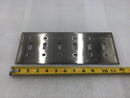 Hubbell SS6 6 Gang Stainless Steel Toggle Switch Plate 12" X 4.5"