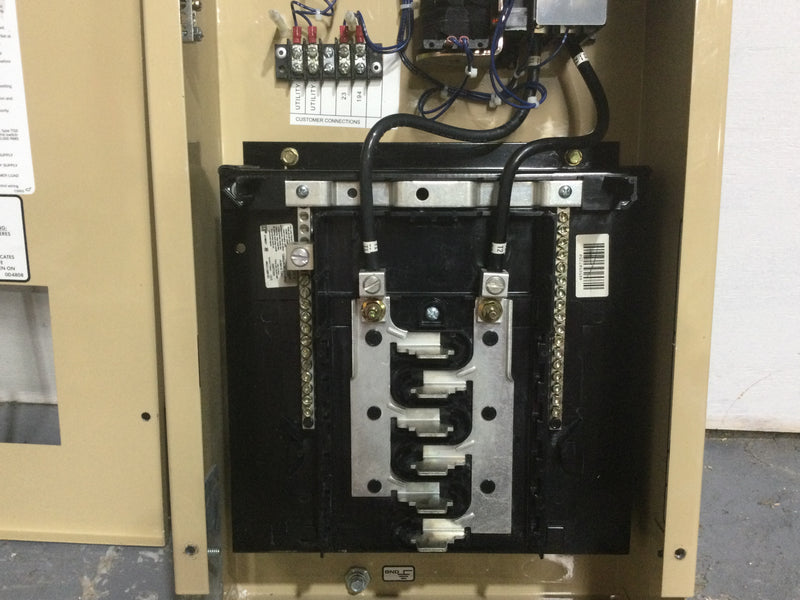 Generac Guardian GV-642066 Automatic Transfer Switch & Load Center 12 Space 100 Amp 120/240V 1 Phase 3 Wire