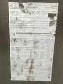 Siemens HNF 400 Amp 600V 3 Phase Nema 4/4X Heavy Duty Safety Switch Stainless Steel Door Only