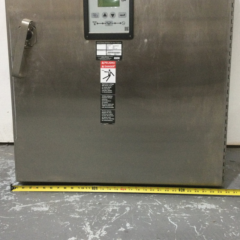 Asco J03ATSA30400NGXF 400 Amp 480V 3ph Nema 4x Stainless Steel ENCLOSURE ONLY