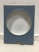 Meter Socket Cover Only Aluminum w/Latch 10 1/4" x 8"