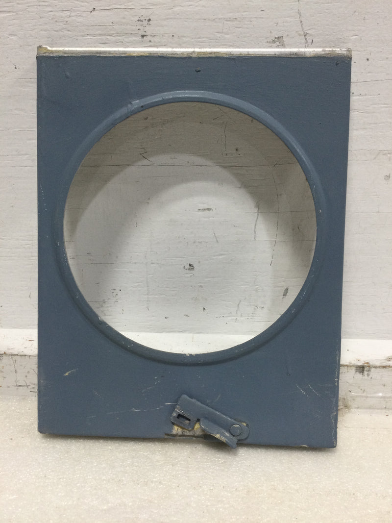 Meter Socket Cover Only Aluminum w/Latch 10 1/4" x 8"
