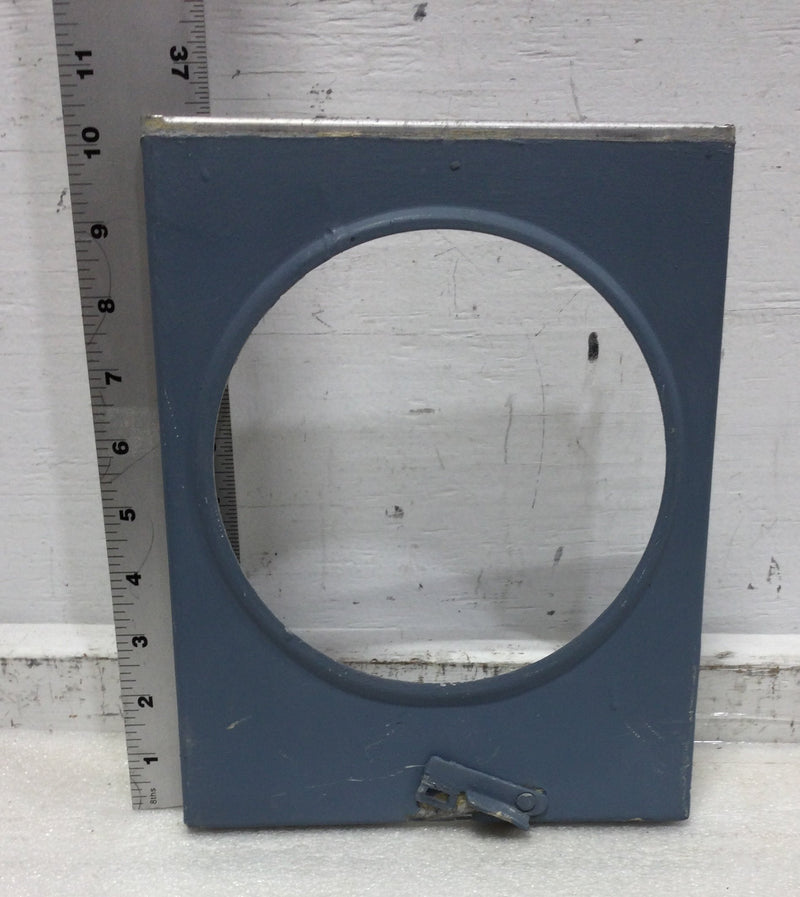 Meter Socket Cover Only Aluminum w/Latch 10 1/4" x 8"