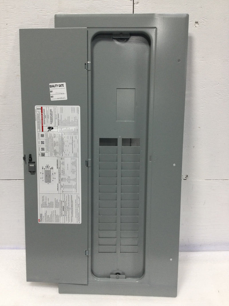 ABB PAM3015 150 Amp 30 Space 120/240V Panel Door w/Main 34 5/8" x 15 3/8"