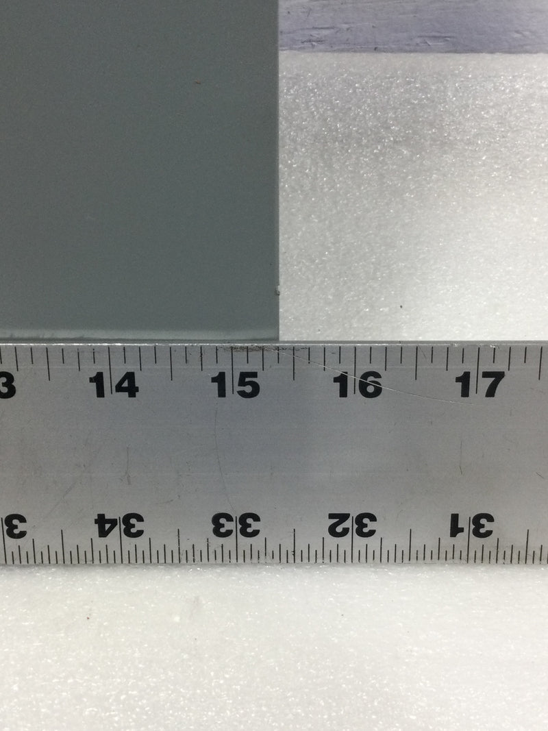 ABB PAM3015 150 Amp 30 Space 120/240V Panel Door w/Main 34 5/8" x 15 3/8"