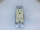 Legrand 885-TRICC8 15 Amp 125V Decorator Outlet - Ivory