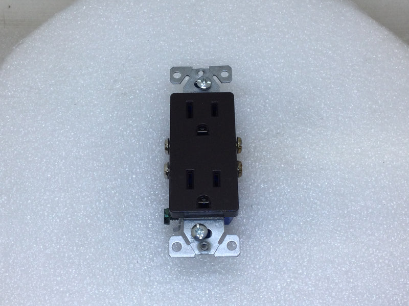 Cooper 1107B-BOX Decorator Grounding Receptacle