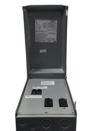 Midwest R011C010 100 Amp 3 Space 1 PH 3W 120/240V Meter Socket/Power Outlet