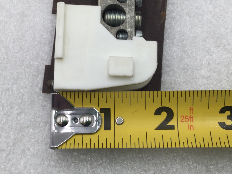 Crouse-Hinds LC006 11 Position 6-14 AWG Neutral/Grounding Bar 5" x 5/8"