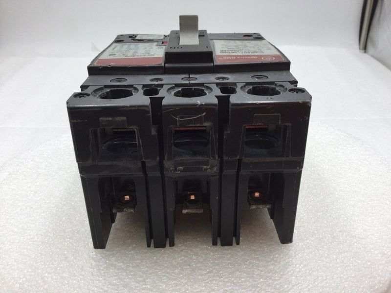 GE Spectra RMS SELA36AT0100 100 Amp 3 Pole 600V Circuit Breaker