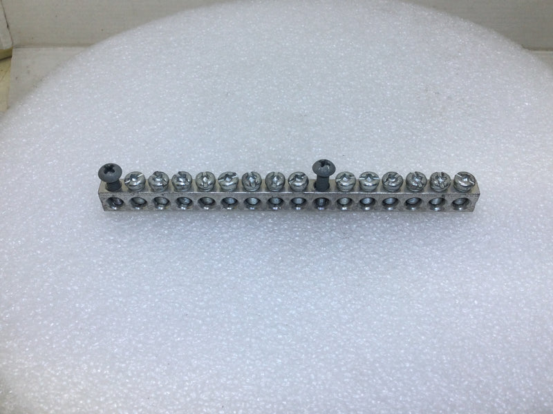 Challenger 16 Position 4-14 AWG Grounding Bar