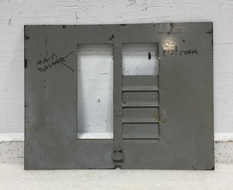 Federal Pacific FPE Stab-lok Dead Front Only 12 Space 11 7/8" x 7 7/8"