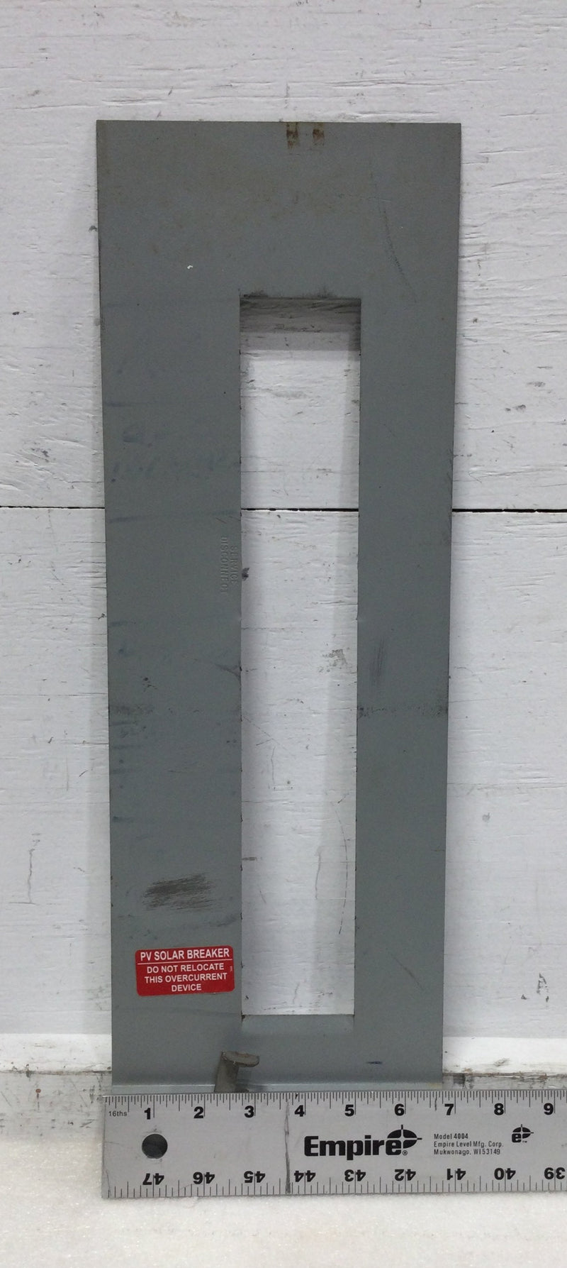 14 Space 120/240V Dead Front Only w/Main 20 1/2" x 6 3/4"