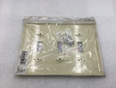 Cooper Wiring PJ3V 3 Gang Unbreakable Toggle Switch Plate in Ivory