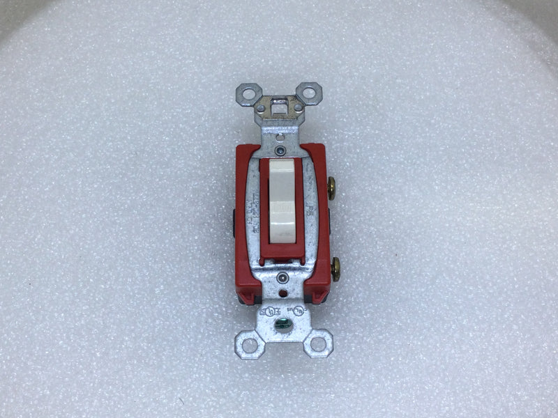 Legrand 2621-W 20 Amp 120/277V Single Pole Switch