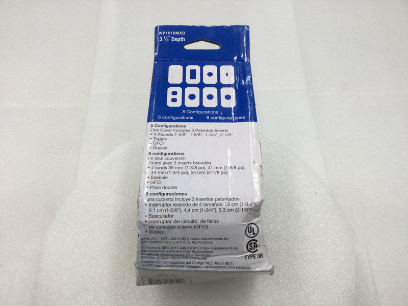 Intermatic WP1010MXD Die Cast In Use Weatherproof Cover