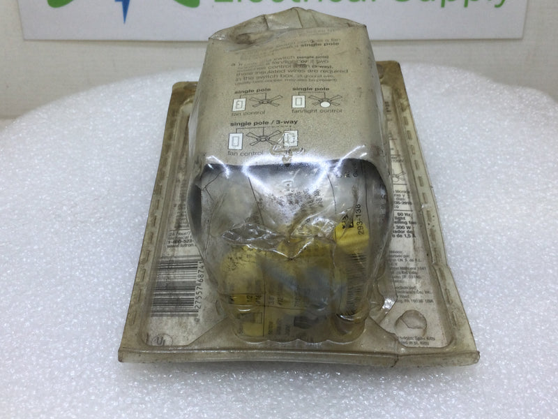 Lutron/Skylark S2-LFSQH-IV Fan Control & Dimmer