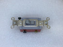 Hubbell HBL1223GY 20 Amp 120/277V 3 Way Switch - Gray