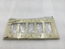 Cooper Wiring PJ265V 5 Gang Unbreakable Decora Style Plate in Ivory (Lot of 10)