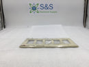 Cooper Wiring PJ265V 5 Gang Unbreakable Decora Style Plate in Ivory (Lot of 10)