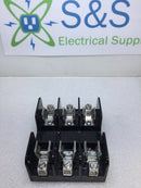 Gould Shawmut Fuse Block 20608R 250V 60-75 Amp 3 Pole