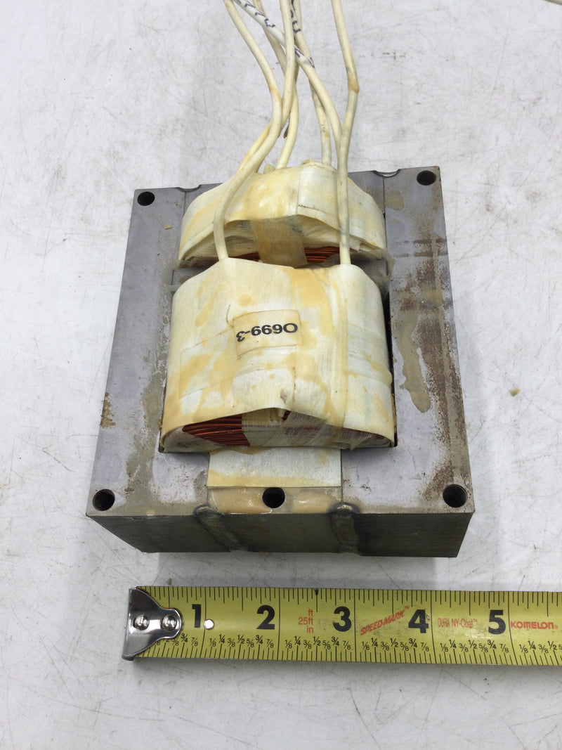 ISB Sola Basic E-871-W-411 400 Watt Metal Halide Ballast with Multiple Voltage Inputs